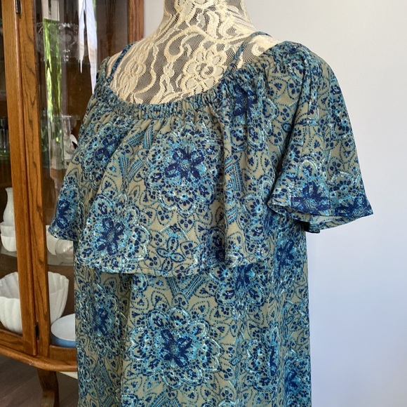 Massini Stacy London Off-Shoulder Floral Dress - Picture 7 of 10